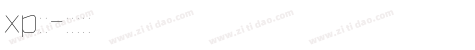 xp宋体字体转换