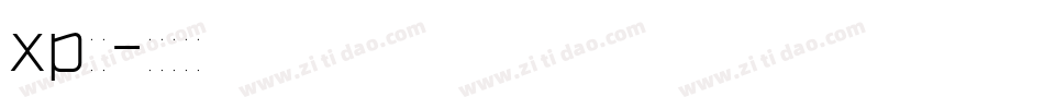 xp宋体字体转换