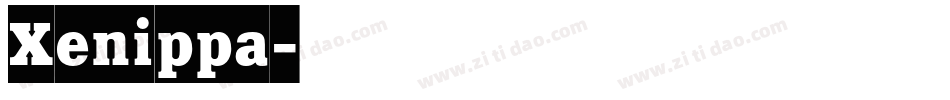 Xenippa字体转换