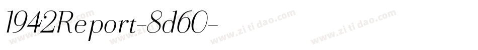1942Report-8d60字体转换