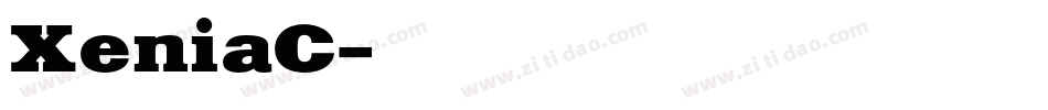 XeniaC字体转换