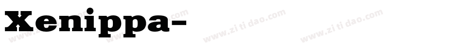 Xenippa字体转换