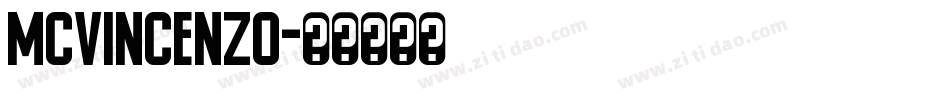 McVincenzo字体转换