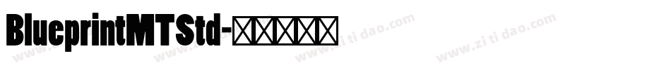 BlueprintMTStd字体转换
