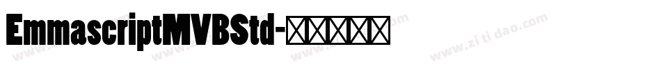EmmascriptMVBStd字体转换