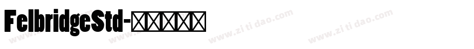 FelbridgeStd字体转换