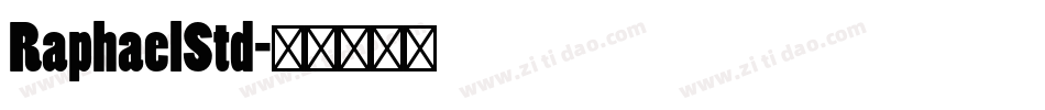 RaphaelStd字体转换