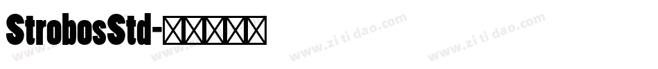 StrobosStd字体转换