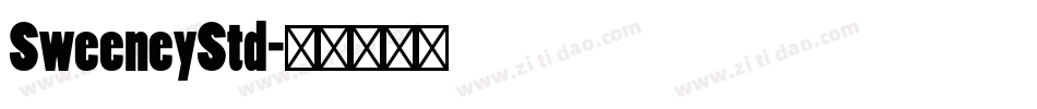 SweeneyStd字体转换