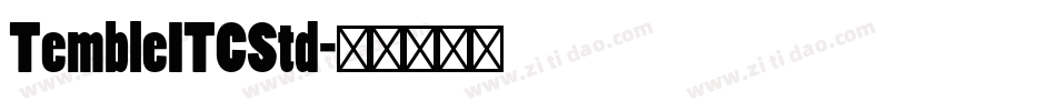 TembleITCStd字体转换