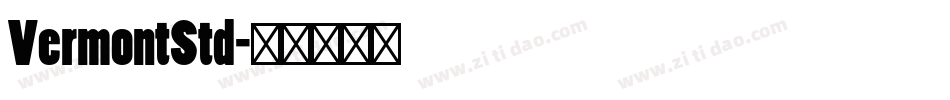 VermontStd字体转换