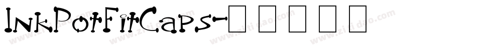 InkPotFitCaps字体转换