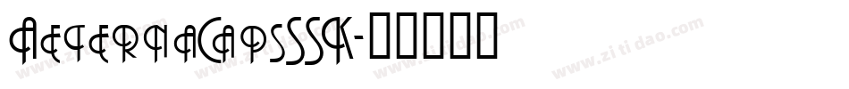 AeternaCapsSSK字体转换