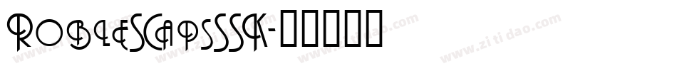 RobleSCapsSSK字体转换