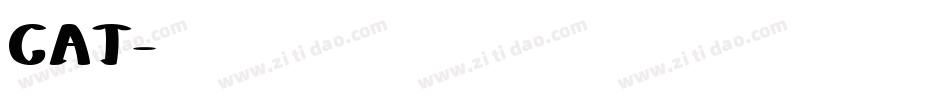 CAT字体转换