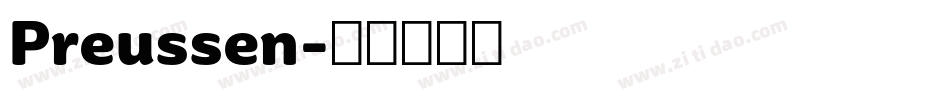 Preussen字体转换