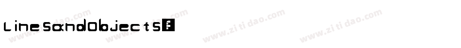 LinesandObjects字体转换