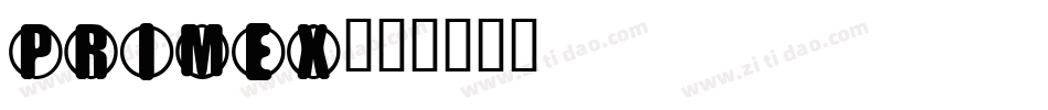 Primex字体转换