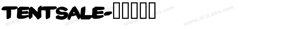 TentSale字体转换
