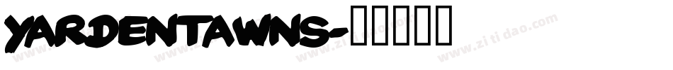 YardenTawns字体转换