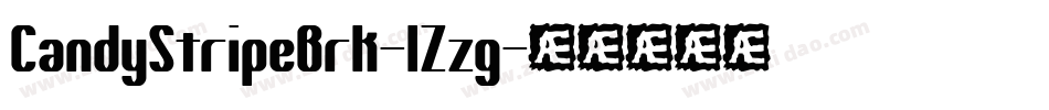 CandyStripeBrk-1Zzg字体转换
