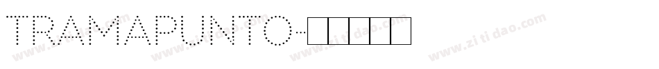 TRAMAPUNTO字体转换