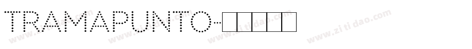 TRAMAPUNTO字体转换