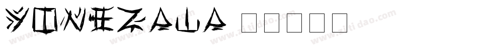 Yonezawa字体转换