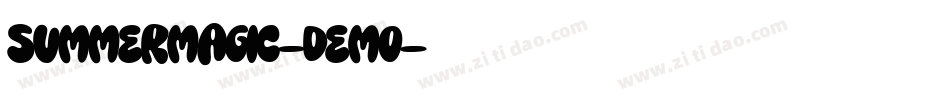 SummerMagic-Demo字体转换 SummerMagic-Demo字体转换
