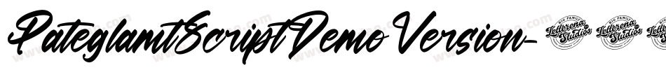 PateglamtScriptDemoVersion-262v字体转换