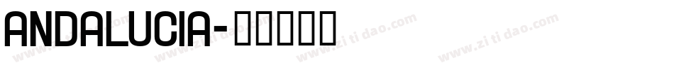 andalucia字体转换