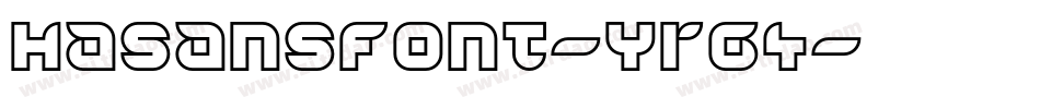 HasansFont-Yr64字体转换