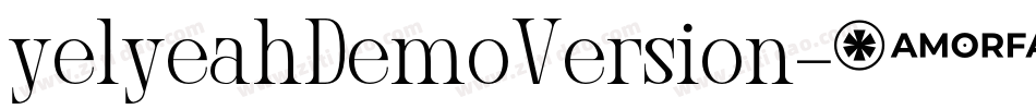 yelyeahDemoVersion字体转换