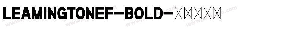 LeamingtonEF-Bold字体转换