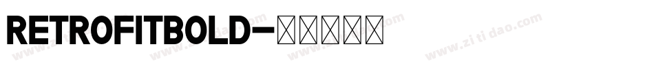 RetrofitBold字体转换