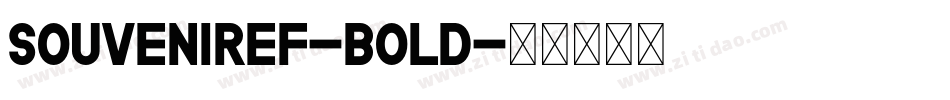 SouvenirEF-Bold字体转换