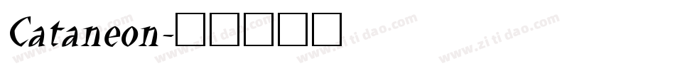 Cataneon字体转换