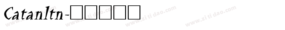 Catanltn字体转换