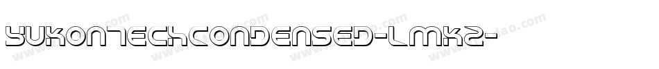 YukonTechCondensed-LMKZ字体转换