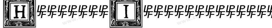 Hentzau_Initials字体转换