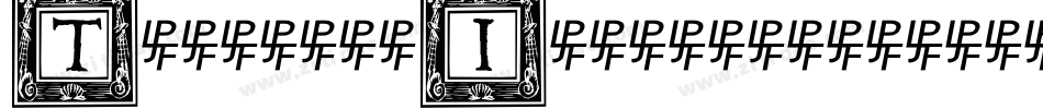 Topiary_Initials字体转换