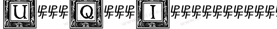 UglyQua-Italic字体转换