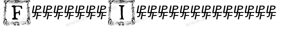 Florana_Initials字体转换