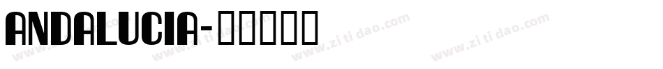andalucia字体转换