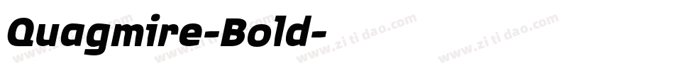 Quagmire-Bold字体转换 Quagmire-Bold字体转换