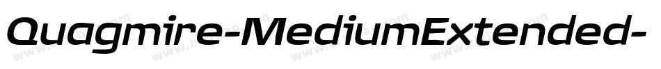 Quagmire-MediumExtended字体转换 Quagmire-MediumExtended字体转换