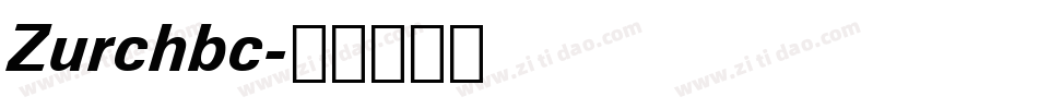 Zurchbc字体转换