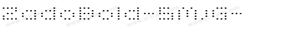 ZadoBold-5MjG字体转换