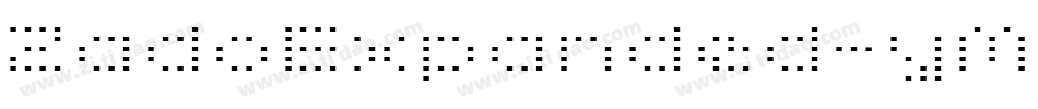 ZadoExpanded-yMGM字体转换