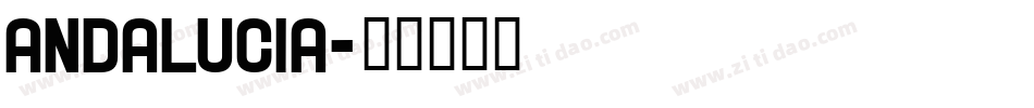 andalucia字体转换